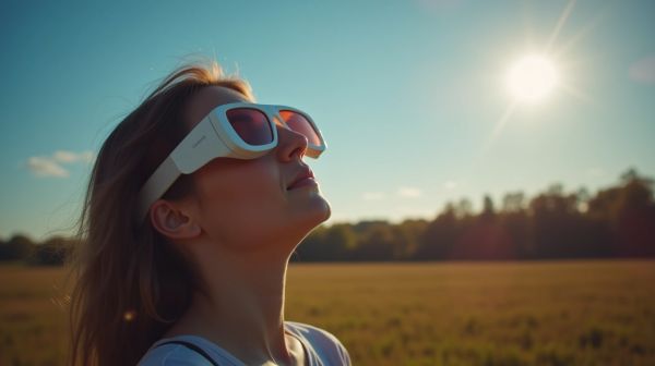 Quelles lunettes choisir pour profiter de l'éclipse solaire en toute sécurité ?